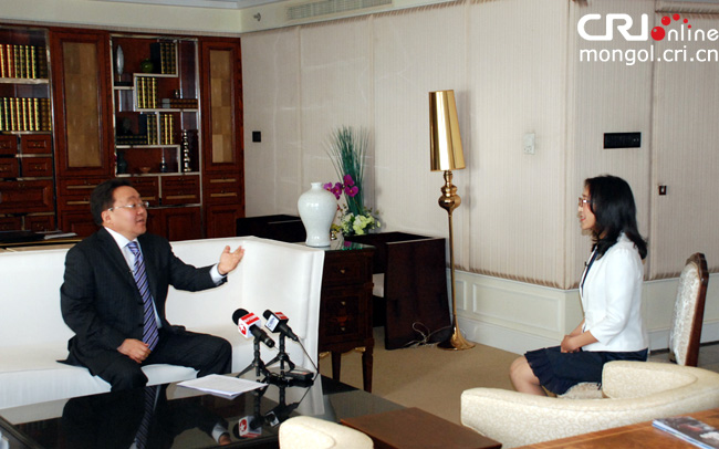 МУ-ын ерөнхийлөгч Ц.Элбэгдоржтой хийсэн ярилцлага