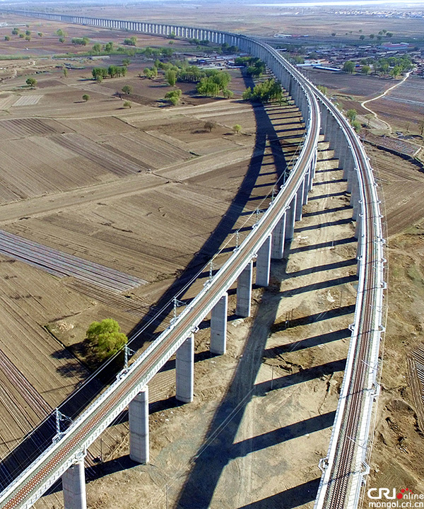Хөх хот-Жунгар-Ордосын төмөр зам ашиглалтад орно